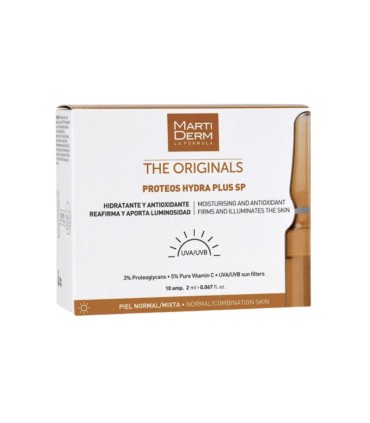 Martiderm The Originals Proteos Hydra Plus SP Ampolas Antioxidantes 10 ampolas