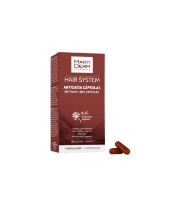 Martiderm Hair System Antiqueda 60 cápsulas