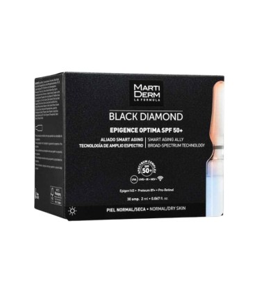 Martiderm Black Diamond Epigence Optima SPF50+ 30 ampolas