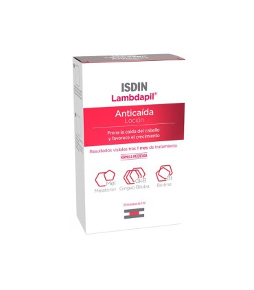 Isdin Lambdapil Antiqueda Loção 20 monodoses