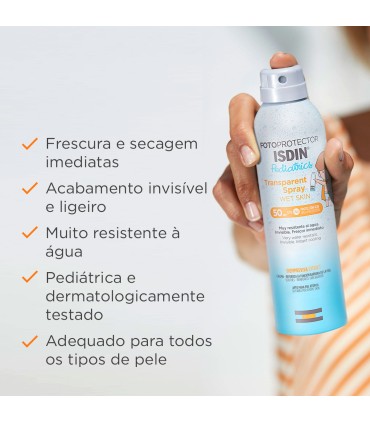 Isdin Fotoprotector Pediatrics Wet Skin SPF50 Spray Solar 250ml
