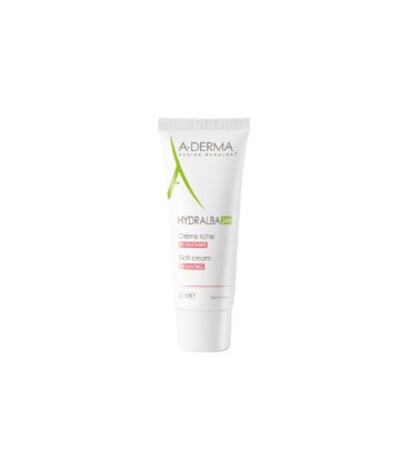 A-derma Hydralba Creme Hidratante Rico Pele Seca 40ml