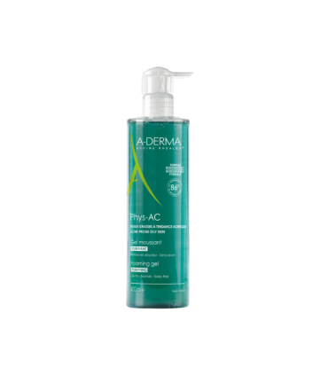 A-derma Phys-AC Gel Espuma Purificante 400ml