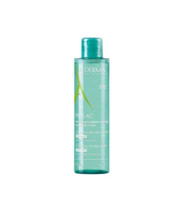 A-derma Phys-AC Água Micelar Pele Acneica 200ml