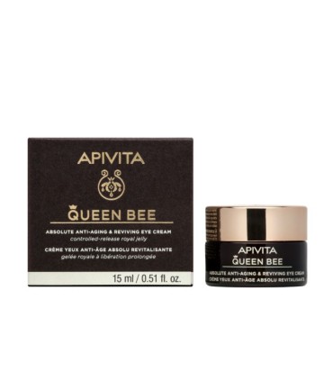 Apivita Queen Bee Creme de Contorno de Olhos 15ml