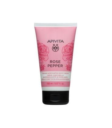 Apivita Rose Pepper Creme de Corpo Refirmante & Remodelador 150ml