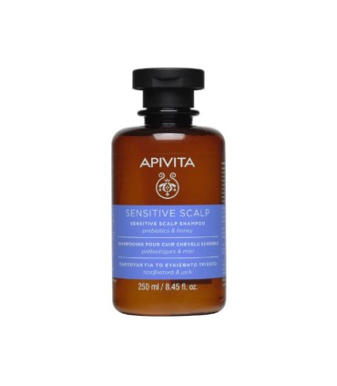 Apivita Sensitive Scalp Shampoo Couro Cabeludo Sensível 250ml