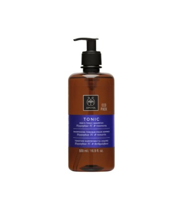 Apivita Tonic Shampoo Tonificante para Homem Ecopack 500ml
