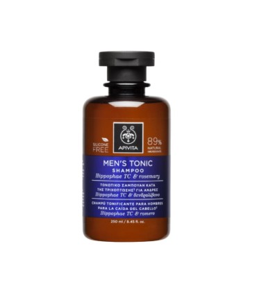 Apivita Tonic Shampoo Tonificante para Homem 250ml