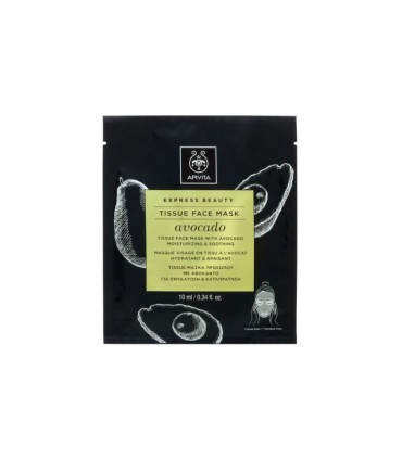 Apivita Express Beauty Máscara de Tecido Hidratante & Apaziguante 10ml