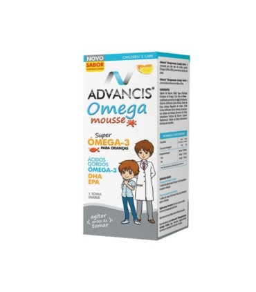 Advancis Omega Mousse Super Ómega-3 Laranja-Lima 100ml