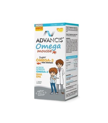 Advancis Omega Mousse Super Ómega-3 Laranja-Lima 200ml