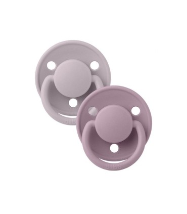 Bibs De Lux 2 Chupetas Dusky Lilac/Heather