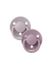 Bibs De Lux 2 Chupetas Dusky Lilac/Heather