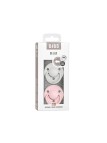 Bibs De Lux 2 Chupetas Ivory/Baby Pink