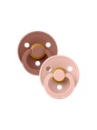 Bibs Colour 2 Chupetas Woodchuck/Blush 6-18 meses