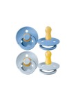 Bibs Colour 2 Chupetas Sky Blue/Baby Blue 6-18 meses