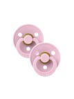 Bibs Colour 2 Chupetas Baby Pink/Baby Pink 0-6 meses