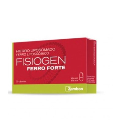 Fisiogen Ferro Forte 30 Cápsulas