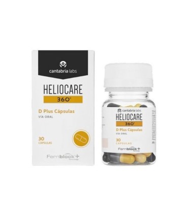 Heliocare 360º D Plus 30 cápsulas