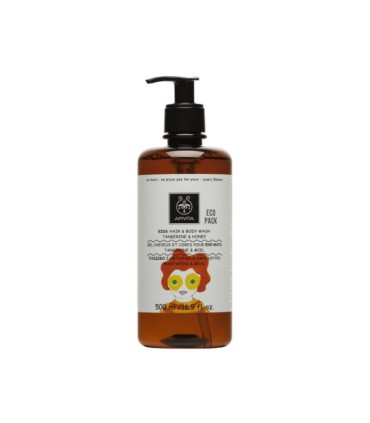 Apivita Kids Gel Limpeza Cabelo e Corpo 500ml