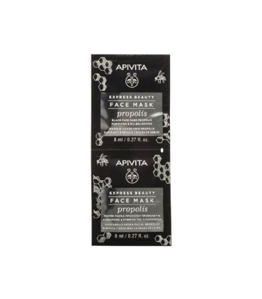 Apivita Express Beauty Máscara Purificante Própolis 2x8ml