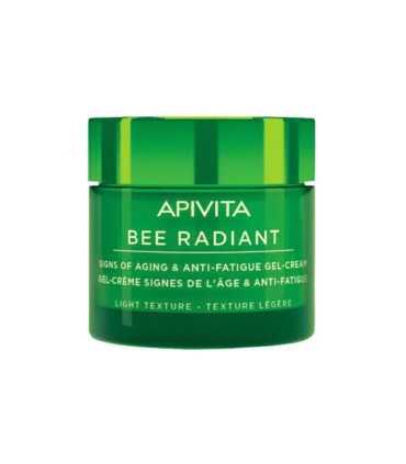 Apivita Bee Radiant Gel Creme Ligeiro Antienvelhecimento e Antifadiga 50ml