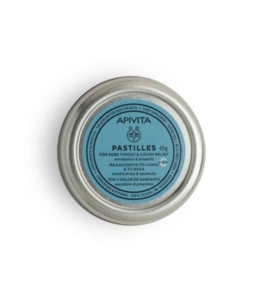 Apivita Pastilhas Eucalipto e Própolis 45g