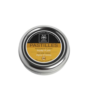 Apivita Pastilhas Tomilho e Mel 45g