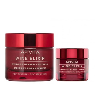Apivita Coffret Wine Elixir Lift Me Up