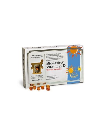 BioActivo Vitamina D 80 cápsulas